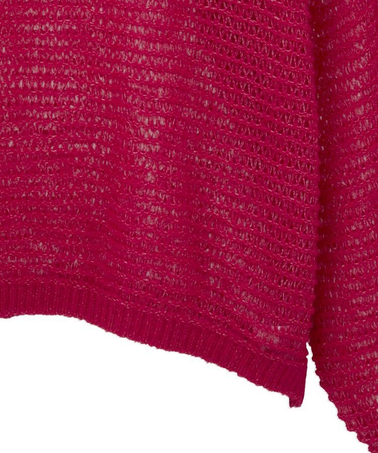 earth music&ecology「ふんわりシアープルオーバー」|ニット・セーター|