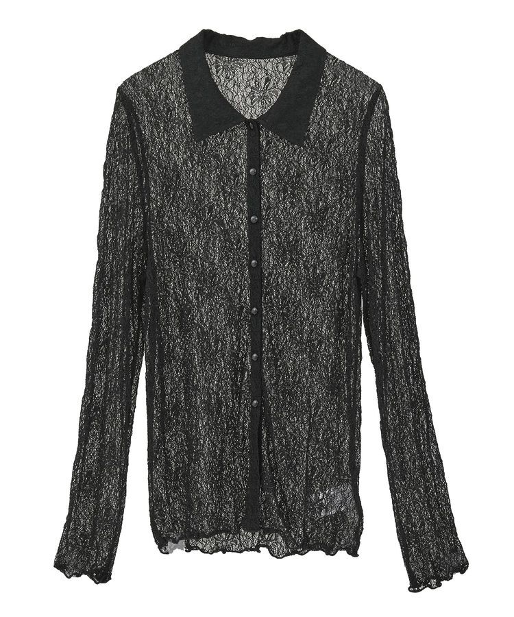 earth music&ecology「ストレッチレースシャツ」|シャツ・ブラウス|