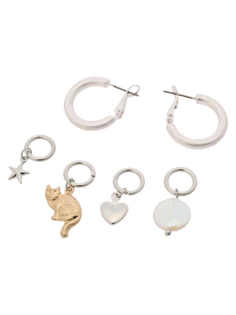  「アシンメトリーピアスD( チャーム&times;ウォーターパール)」|その他|