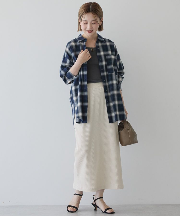 AMERICAN HOLIC「ビエラ起毛チェックシャツ」|シャツ・ブラウス|