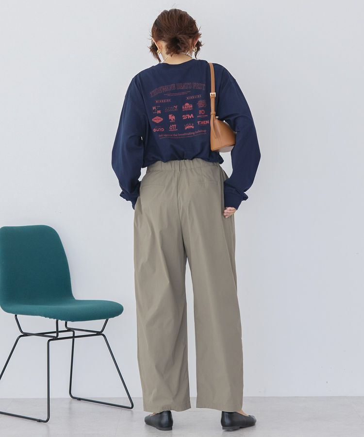 AMERICAN HOLIC「カンパニーロゴ風プリントロンT/チュニック」|Tシャツ・カットソー|