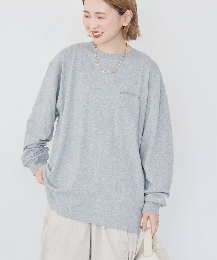 AMERICAN HOLIC「カンパニーロゴ風プリントロンT/チュニック」|Tシャツ・カットソー|