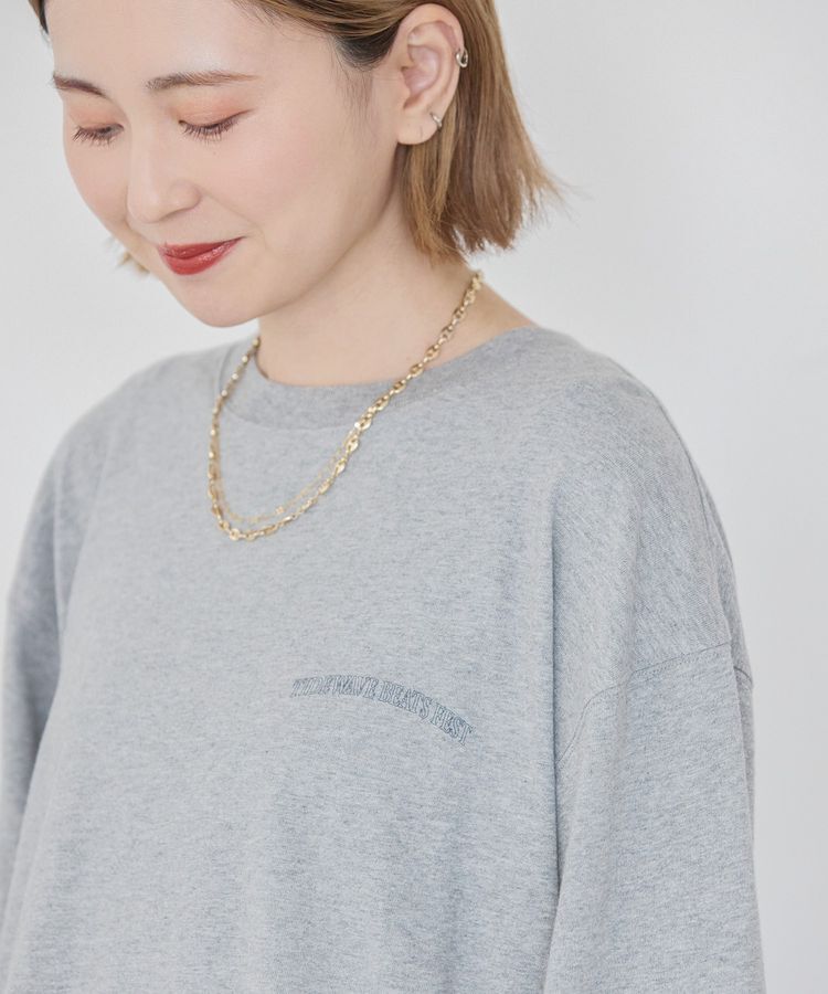 AMERICAN HOLIC「カンパニーロゴ風プリントロンT/チュニック」|Tシャツ・カットソー|