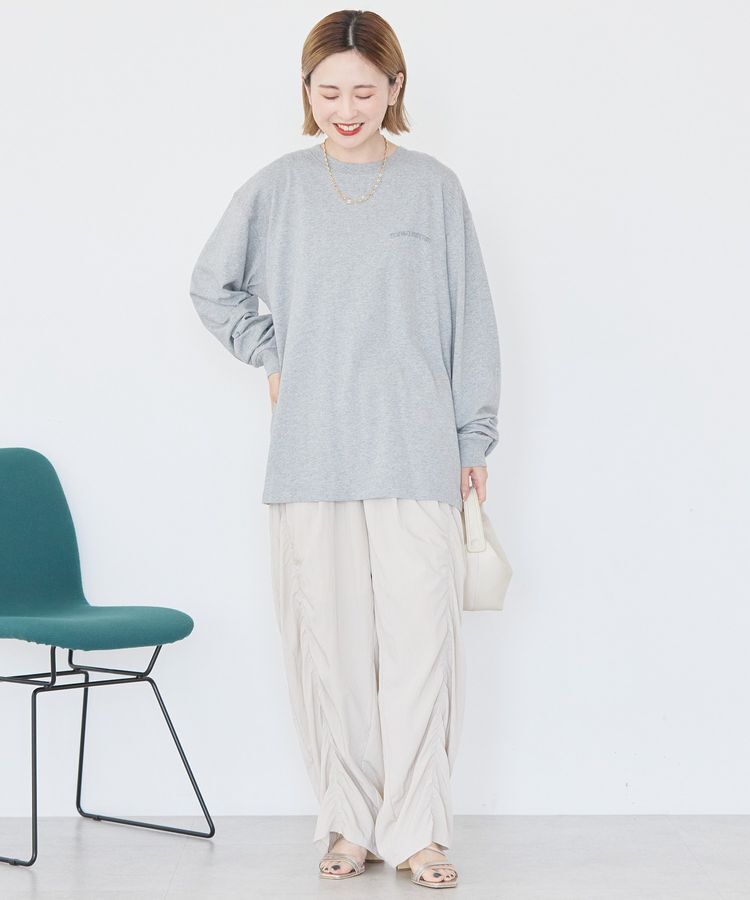 AMERICAN HOLIC「カンパニーロゴ風プリントロンT/チュニック」|Tシャツ・カットソー|