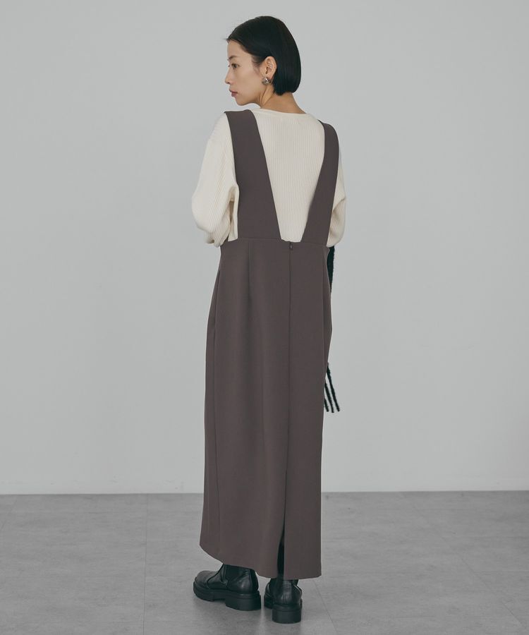 AMERICAN HOLIC「【WEB限定】イージーケアVネックワンピース」|ワンピース|