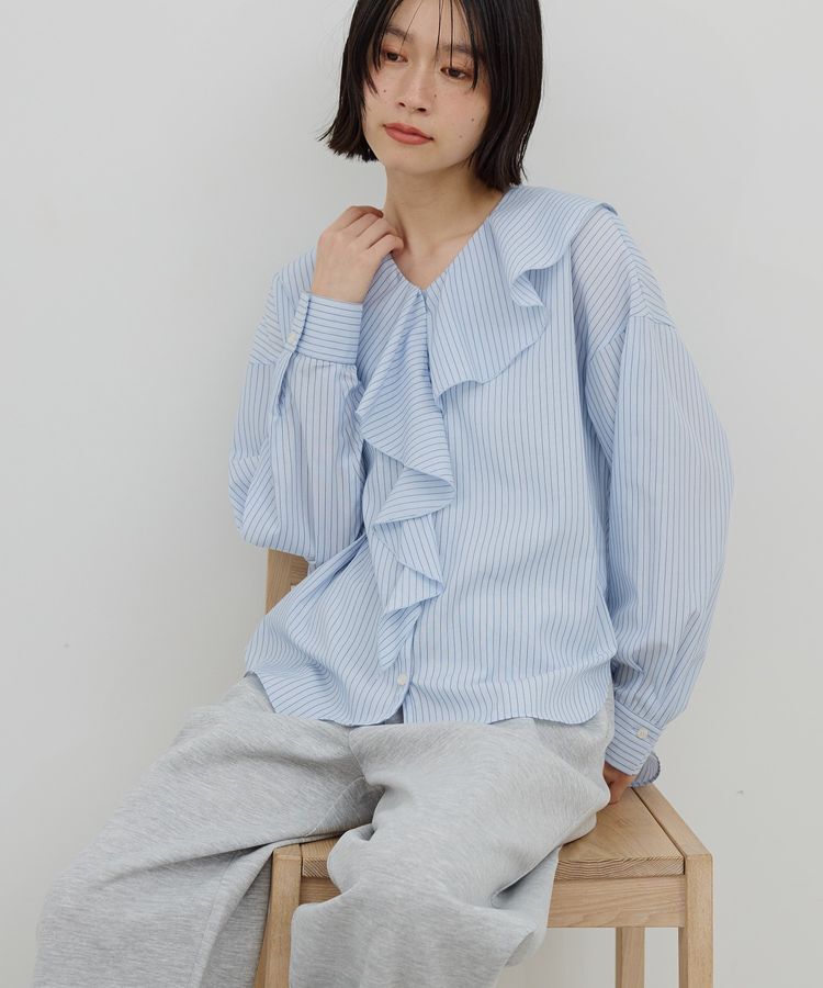 AMERICAN HOLIC「【イージーケア】ラッフルブラウス」|シャツ・ブラウス|