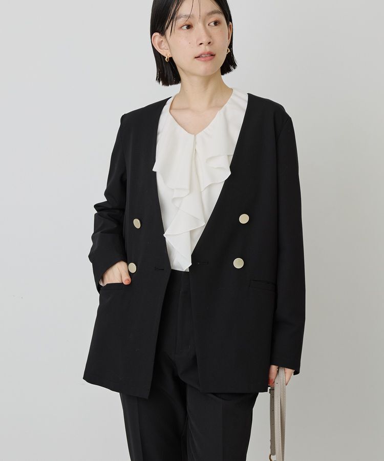 AMERICAN HOLIC「【イージーケア】ラッフルブラウス」|シャツ・ブラウス|