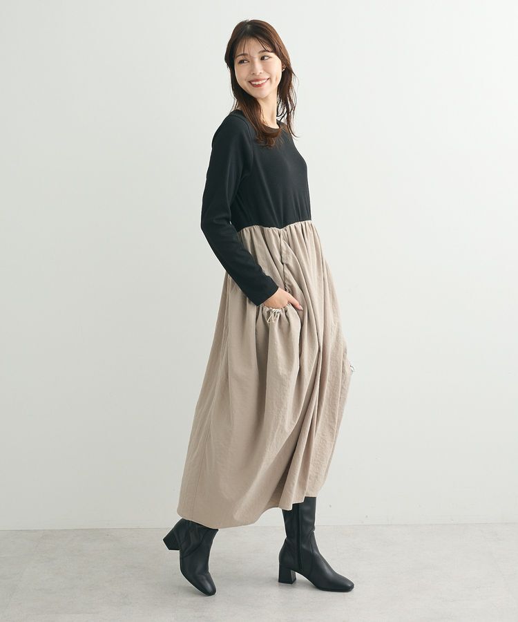 Green Parks「・SUGAR SPOON コクーンハイブリットワンピース」|ワンピース|