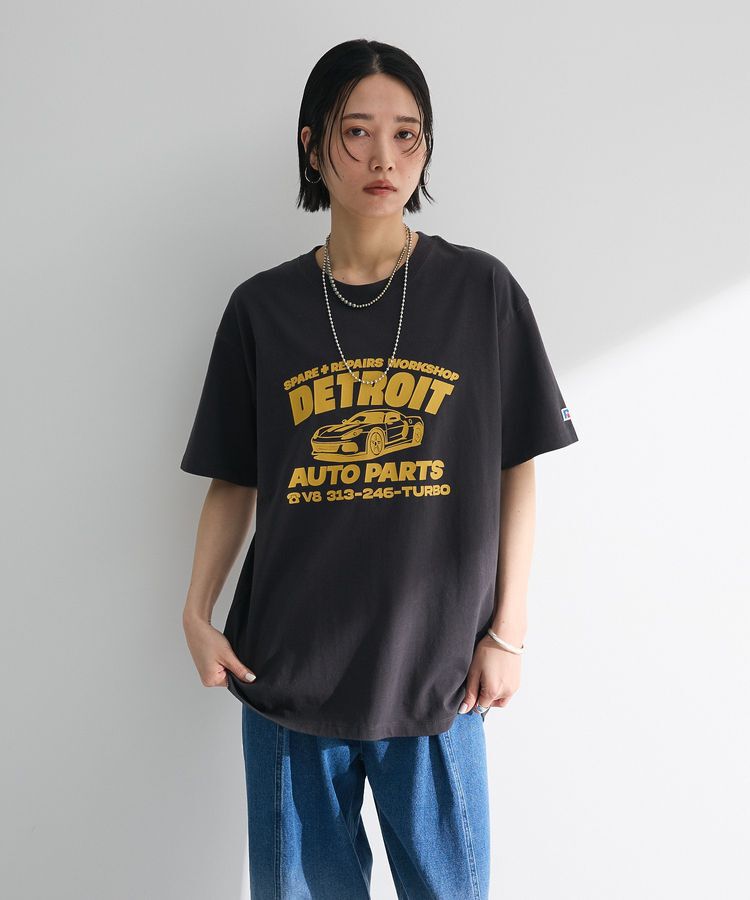 Green Parks「■RUSSELL プリントショートスリーブTEE」|Tシャツ・カットソー|