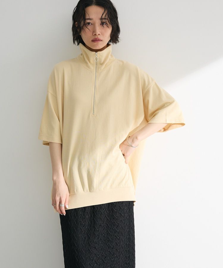 Green Parks「ハーフZIPチュニック」|Tシャツ・カットソー|