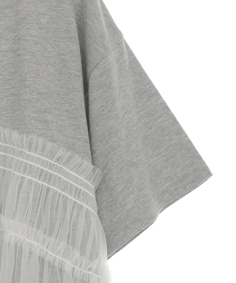 Green Parks「・ELENCARE DUE チュールドッキングTEE」|Tシャツ・カットソー|