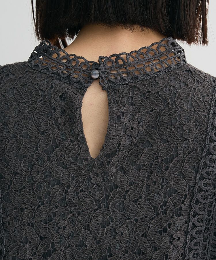 Green Parks「・Petit Fleur フレンチレーシーブラウス」|シャツ・ブラウス|