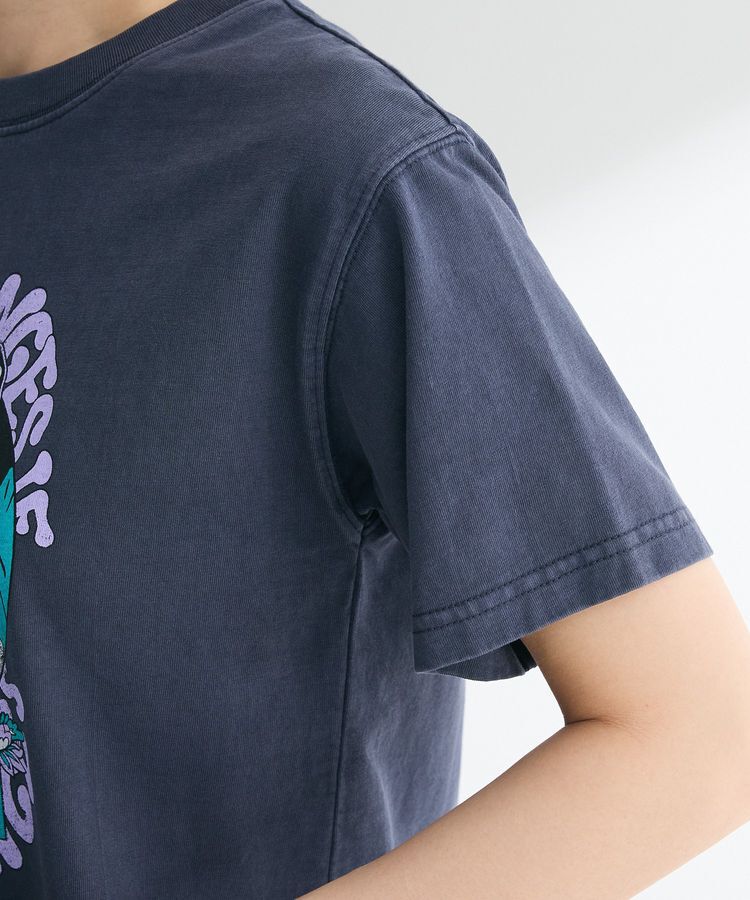 Green Parks「・DOUBLE FLAGS ヴィンテージライクプリントT」|Tシャツ・カットソー|