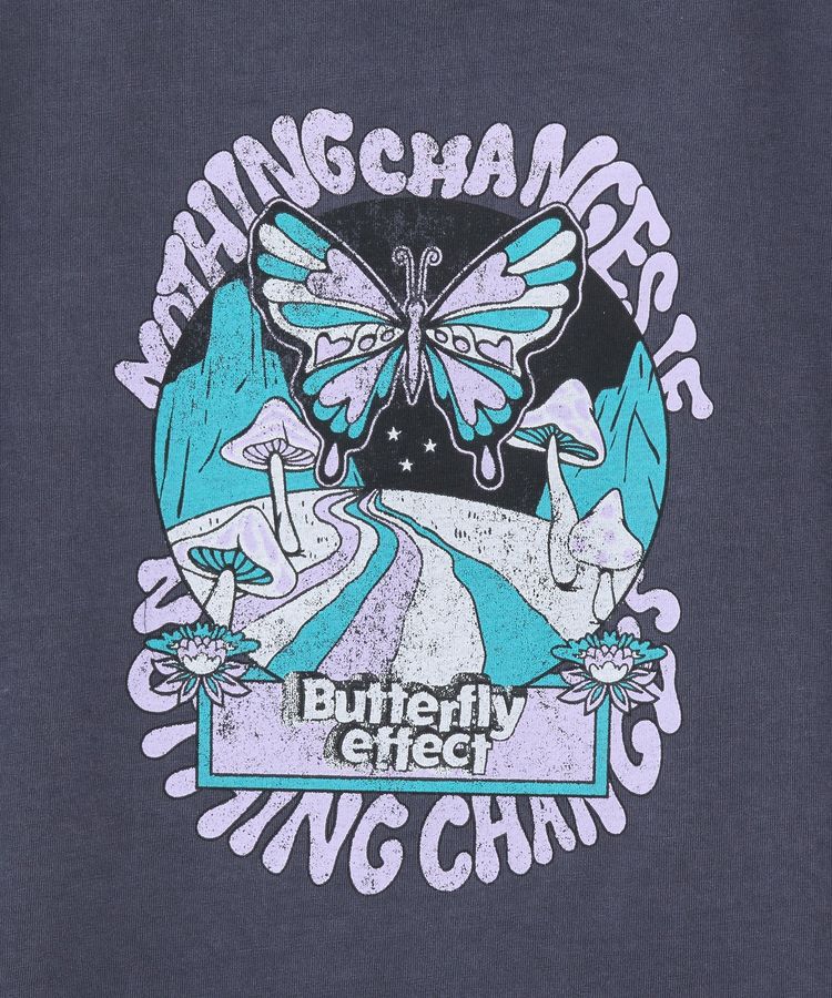 Green Parks「・DOUBLE FLAGS ヴィンテージライクプリントT」|Tシャツ・カットソー|