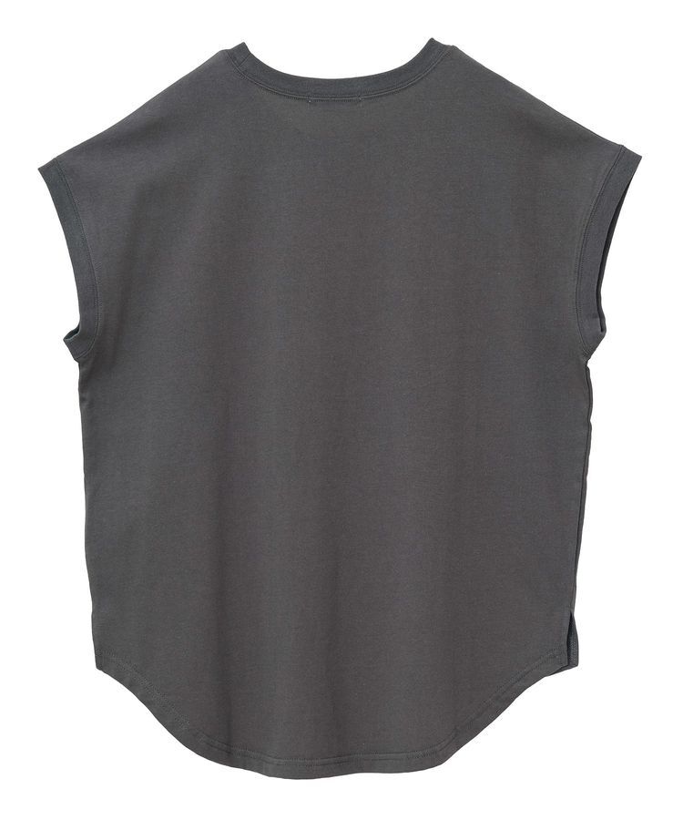 Green Parks「・swing by フレンチスリーブ刺繍TEE」|Tシャツ・カットソー|