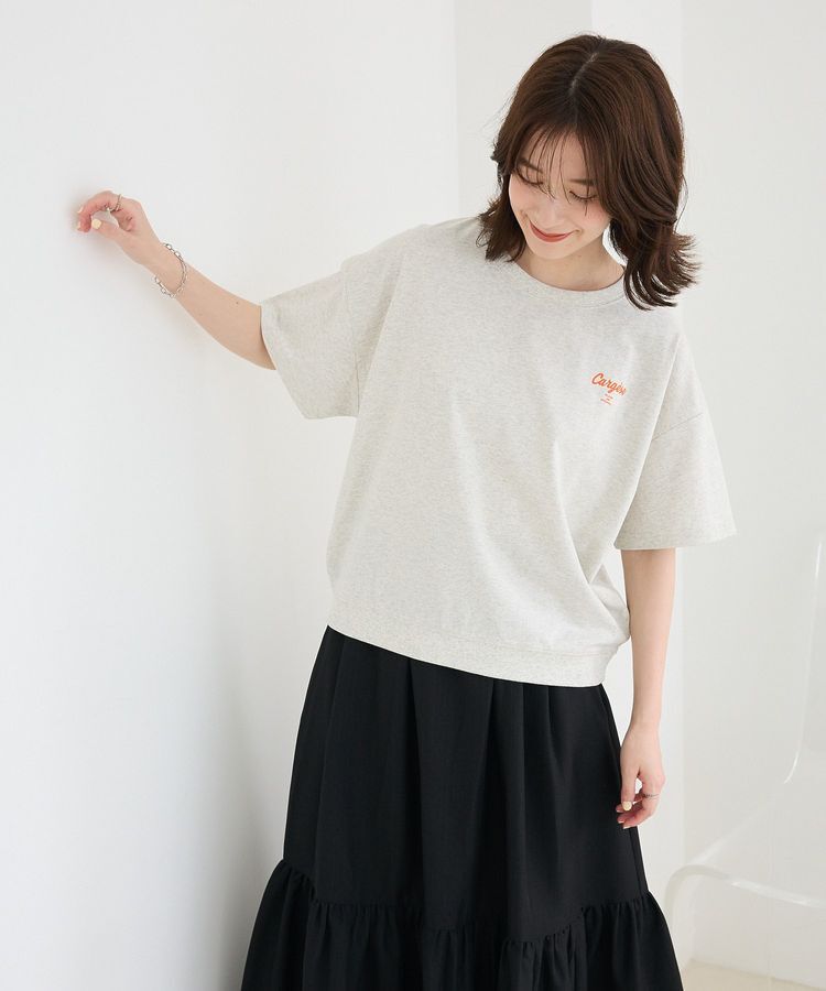 Green Parks「さがら刺繍Tシャツ」|Tシャツ・カットソー|