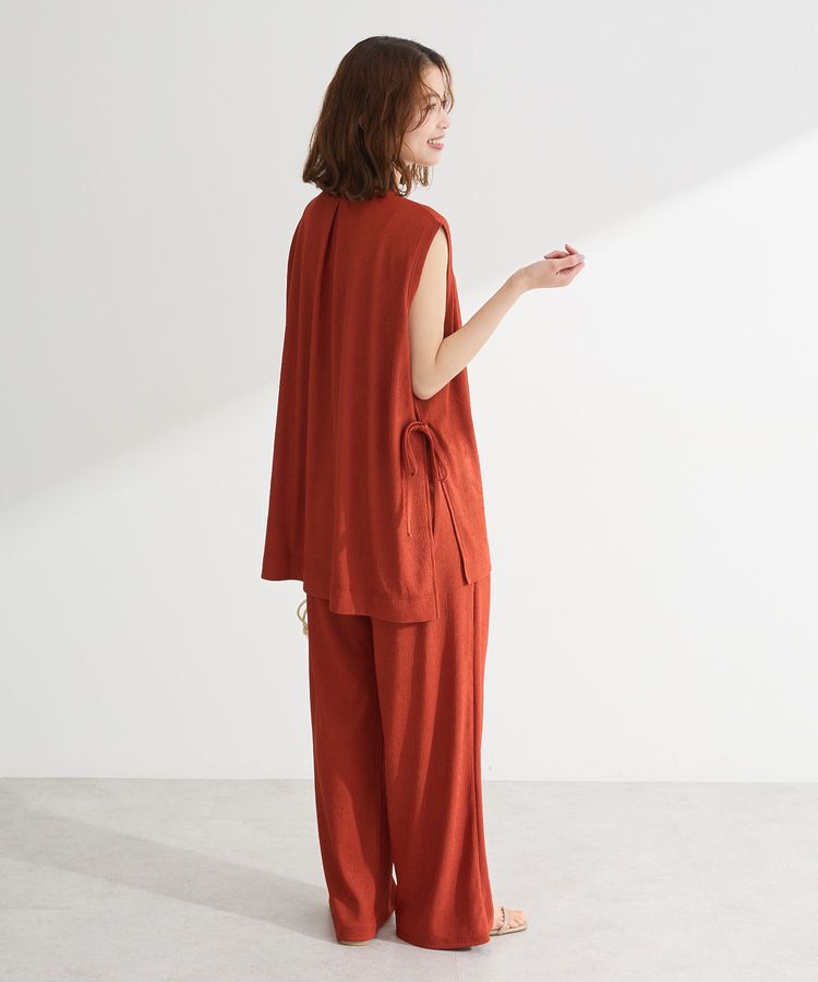 Green Parks「サイドリボンノースリーブチュニック」|チュニック|