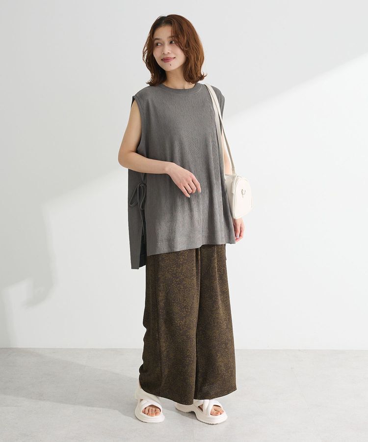 Green Parks「サイドリボンノースリーブチュニック」|チュニック|