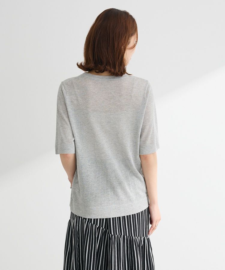 Green Parks「・Petit Fleur ラメシアーニット」|Tシャツ・カットソー|