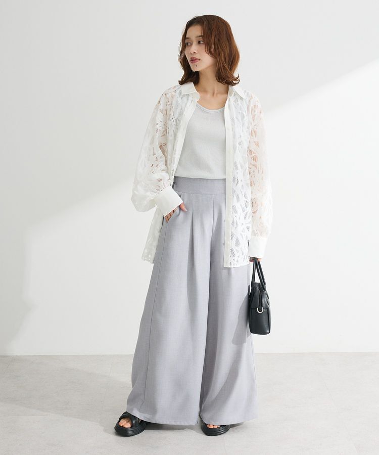 Green Parks「・ELENCARE DUE リネンライクワイドパンツ」|その他|