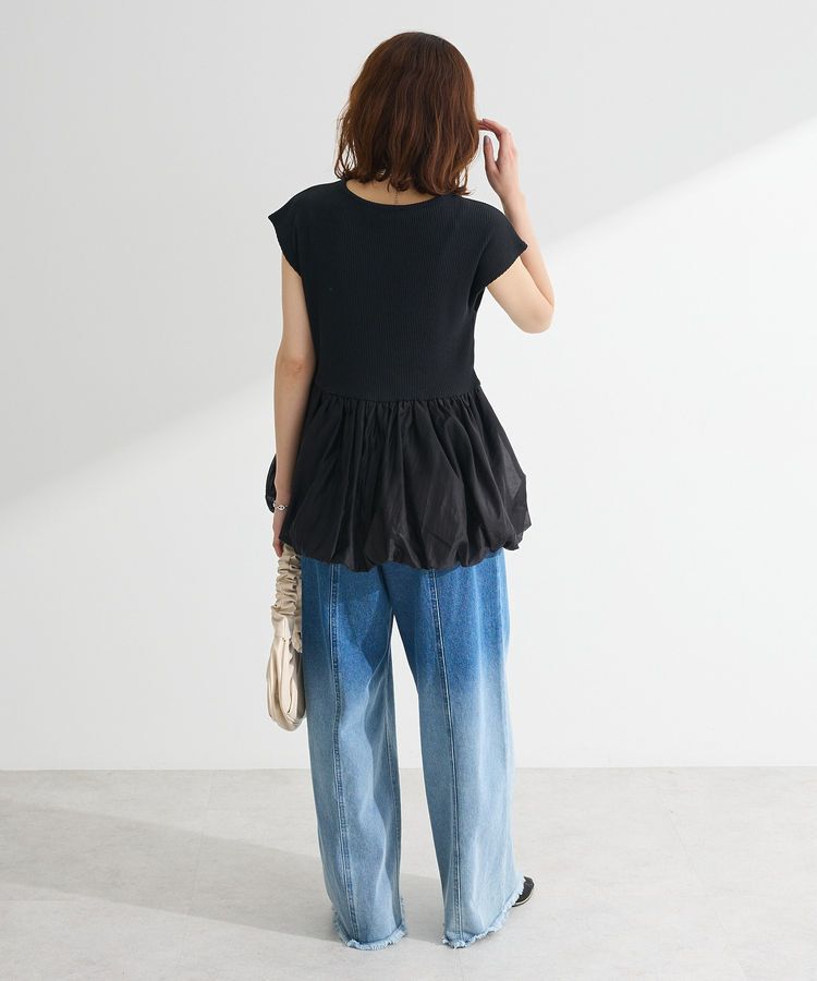 Green Parks「・ELENCARE DUE フレンチバルーントップス」|Tシャツ・カットソー|