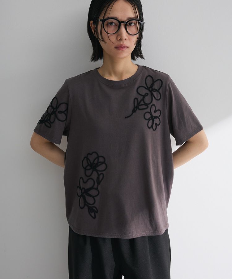 Green Parks「・SUGAR SPOON コード刺繍TEE」|Tシャツ・カットソー|