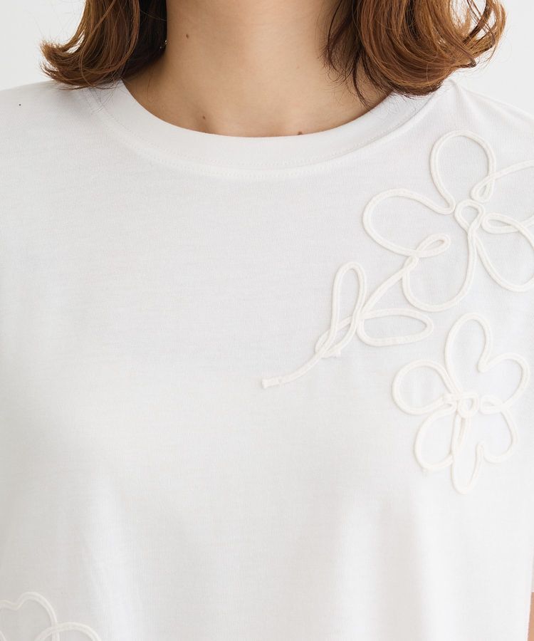 Green Parks「・SUGAR SPOON コード刺繍TEE」|Tシャツ・カットソー|