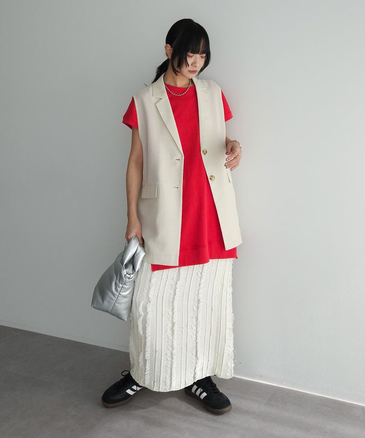 Green Parks「今年っぽフレンチスリーブカットチュニック」|チュニック|