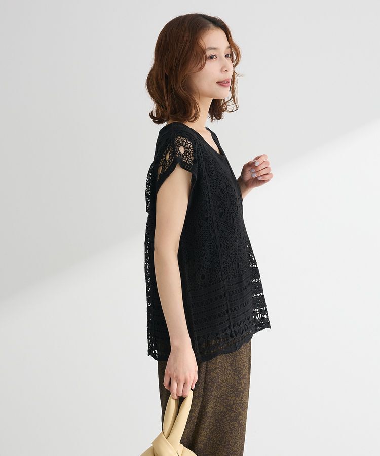 armonia「SET2点クロシェプルオーバー+タンクトップ」|Tシャツ・カットソー|