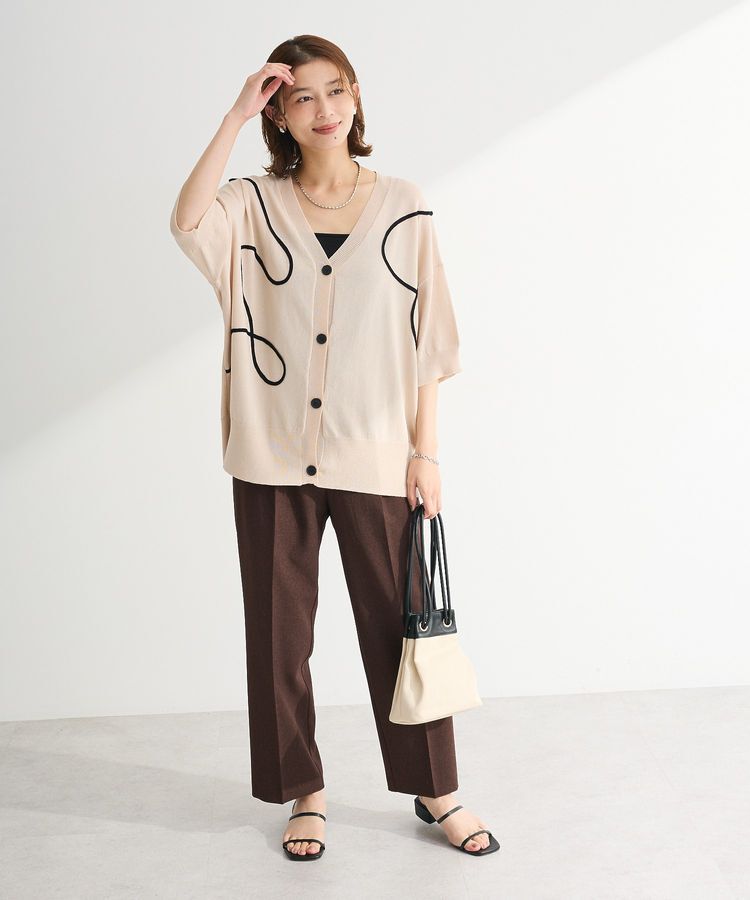 Green Parks「きれいシルエット麻調パンツ(テーパード)」|その他|