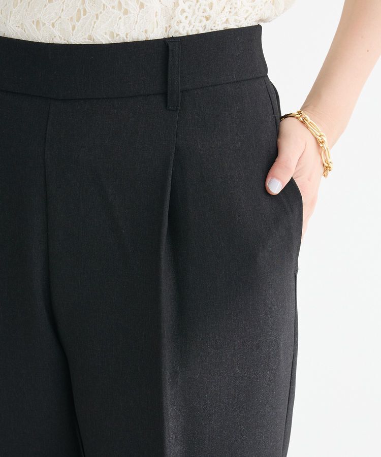 Green Parks「きれいシルエット麻調パンツ(テーパード)」|その他|