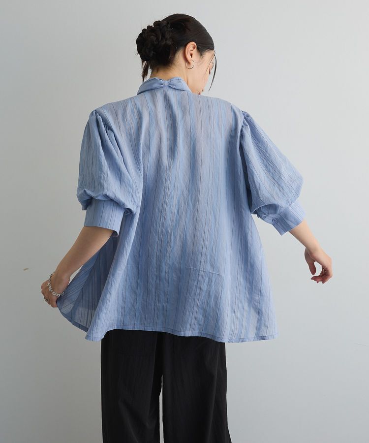 AnriettMusee「2WAYボウタイバルーンスリーブブラウス」|シャツ・ブラウス|