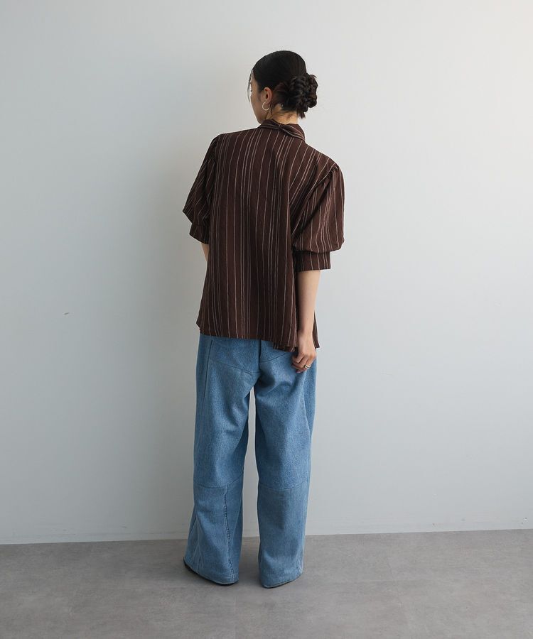 AnriettMusee「2WAYボウタイバルーンスリーブブラウス」|シャツ・ブラウス|