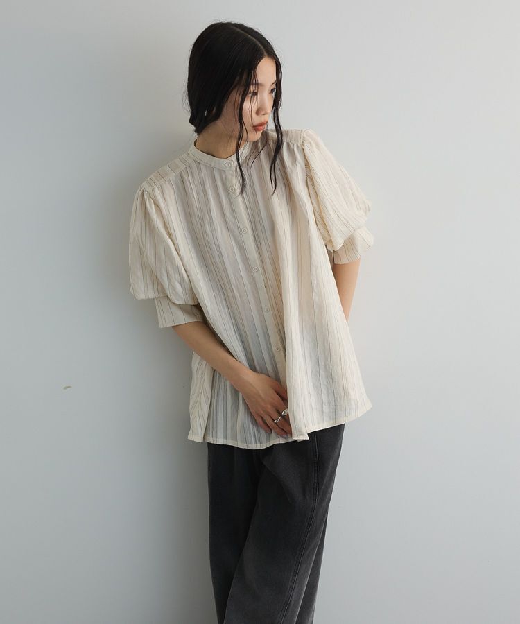 AnriettMusee「2WAYボウタイバルーンスリーブブラウス」|シャツ・ブラウス|