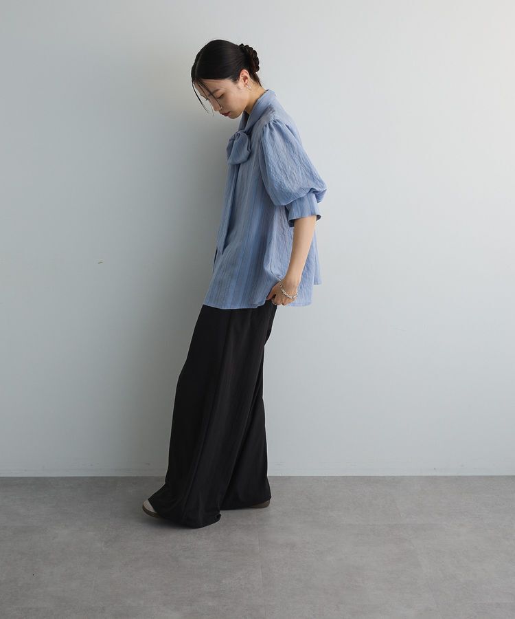 AnriettMusee「2WAYボウタイバルーンスリーブブラウス」|シャツ・ブラウス|