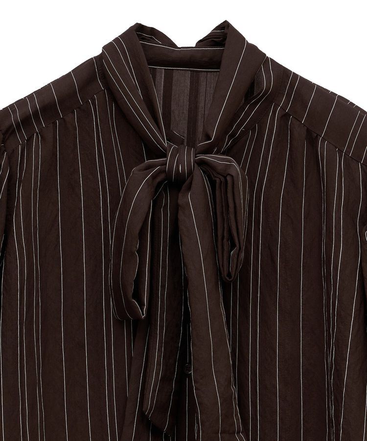 AnriettMusee「2WAYボウタイバルーンスリーブブラウス」|シャツ・ブラウス|