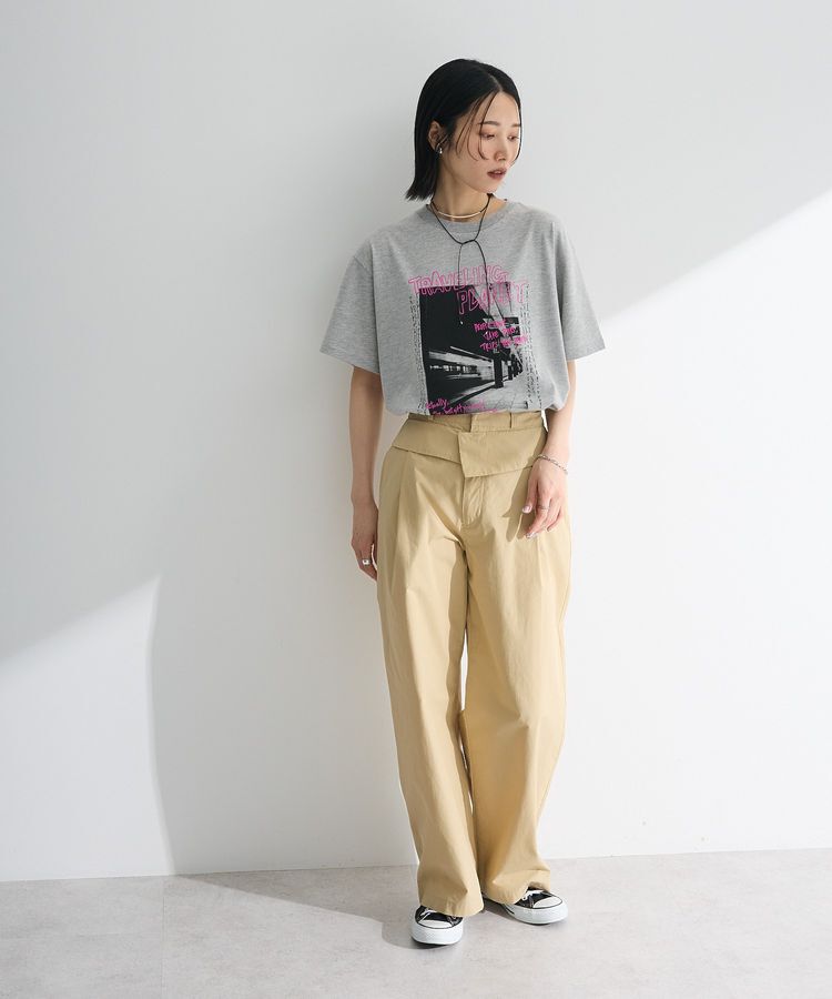 Green Parks「・DOUBLE FLAGS フォトプリントTEE」|Tシャツ・カットソー|