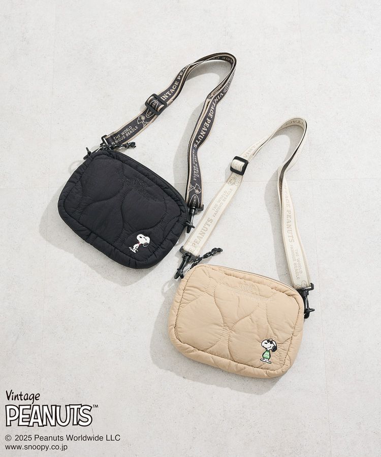 Green Parks「■PEANUTS キルティングショルダー」|ショルダー・メッセンジャー|
