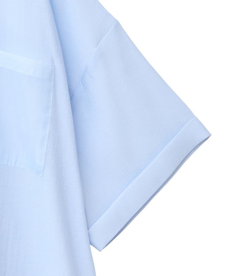 Green Parks「裾レイヤードショートスリーブシャツⅡ」|シャツ・ブラウス|