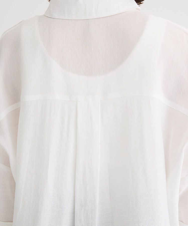 Green Parks「裾レイヤードショートスリーブシャツⅡ」|シャツ・ブラウス|