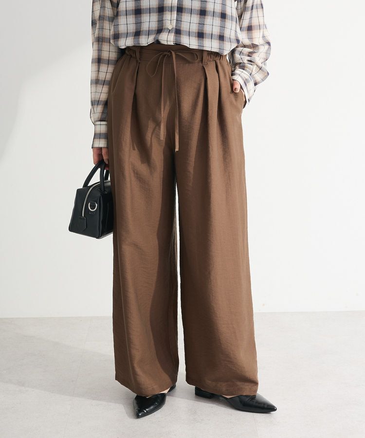 Green Parks「共ベルト付きツイルカラーパンツ」|その他|
