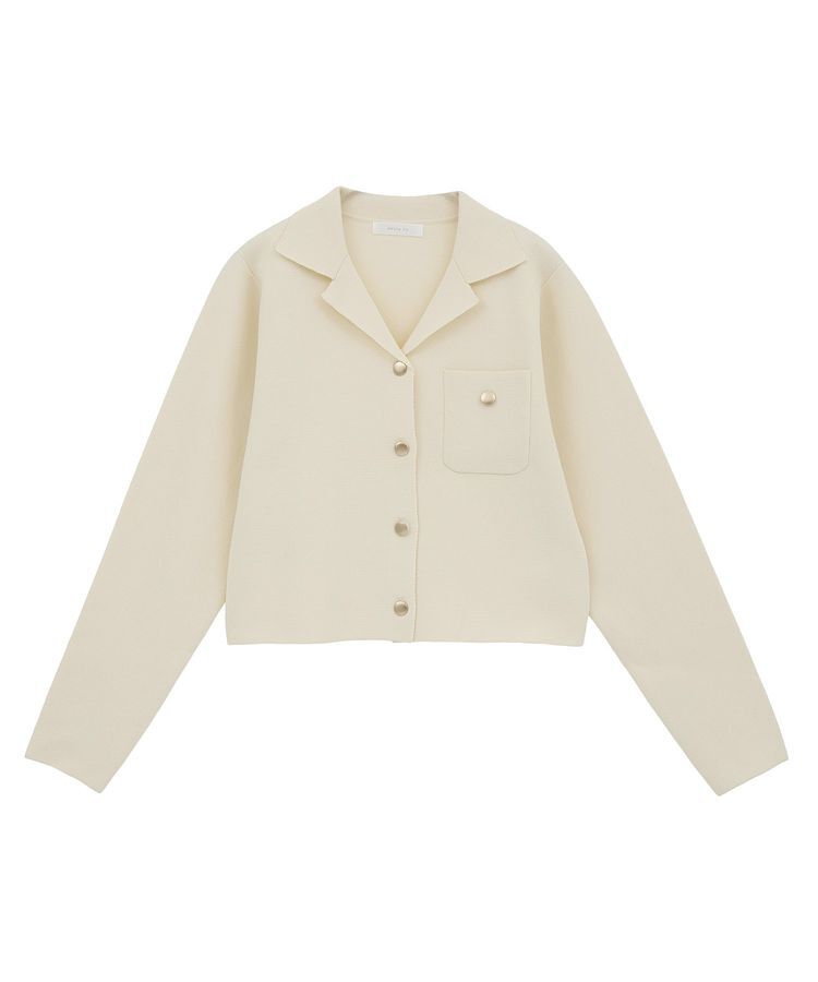 Green Parks「・swing by ニット開襟カーディガン」|カーディガン|