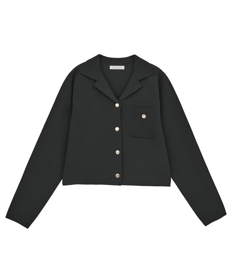 Green Parks「・swing by ニット開襟カーディガン」|カーディガン|