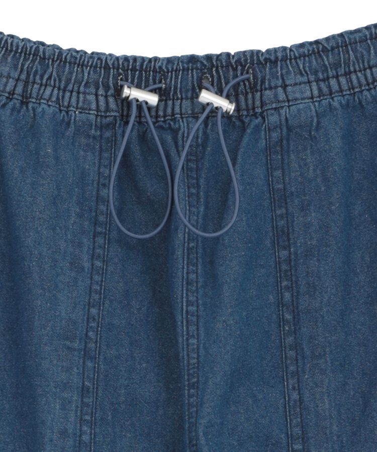 Green Parks「・SUGAR SPOON デニムギャザーパンツ」|デニム|