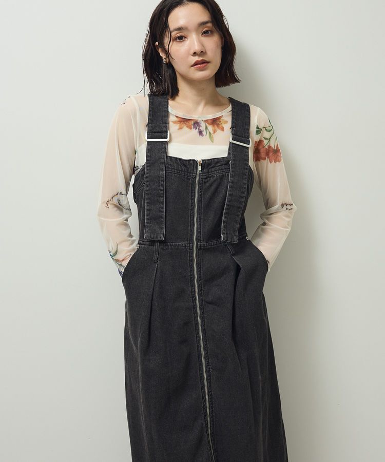 Green Parks「・SUGAR SPOON フラワーptシアーロンTEE」|Tシャツ・カットソー|