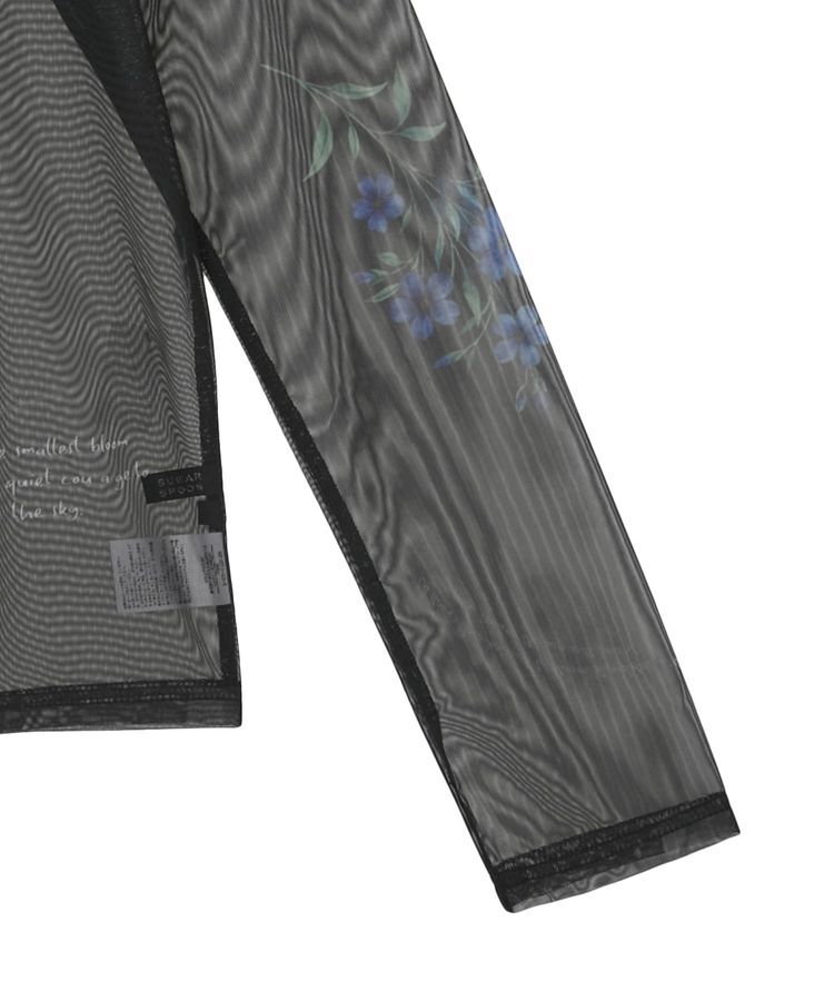 Green Parks「・SUGAR SPOON フラワーptシアーロンTEE」|Tシャツ・カットソー|