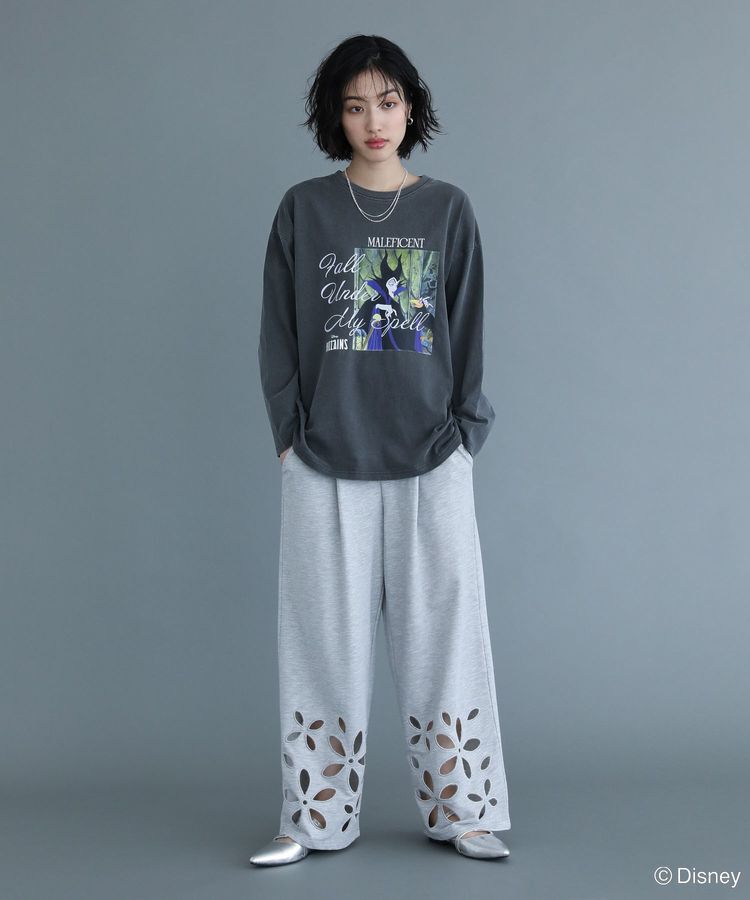 Green Parks「VILLAINS/ピグメントプリント長袖Tシャツ」|Tシャツ・カットソー|