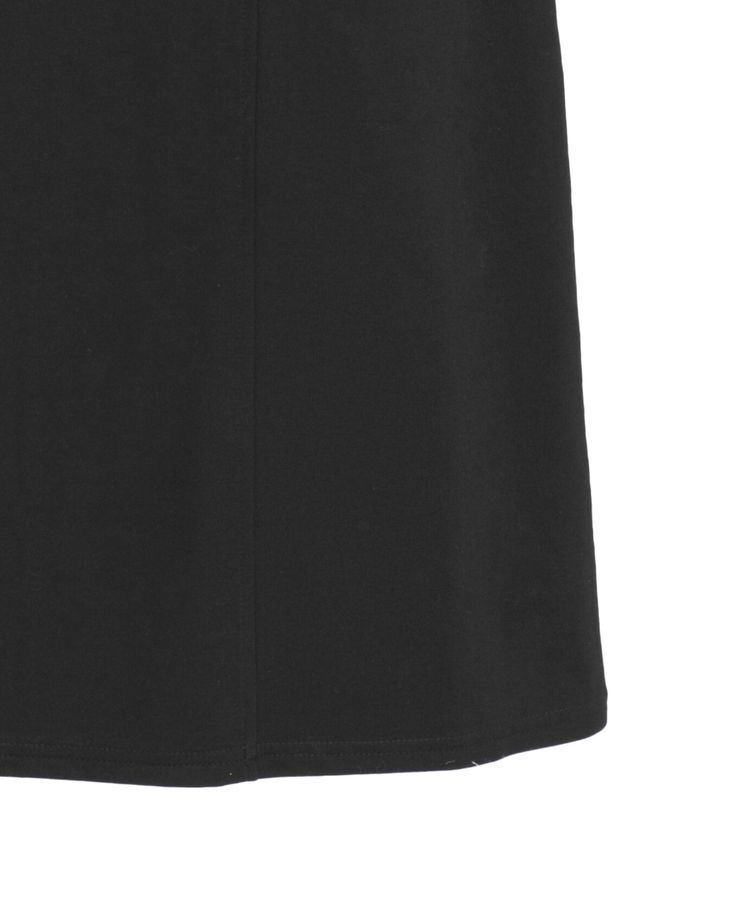 Green Parks「SET2点ラメフェザーベスト+ミニ裏毛ワンピース」|ワンピース|