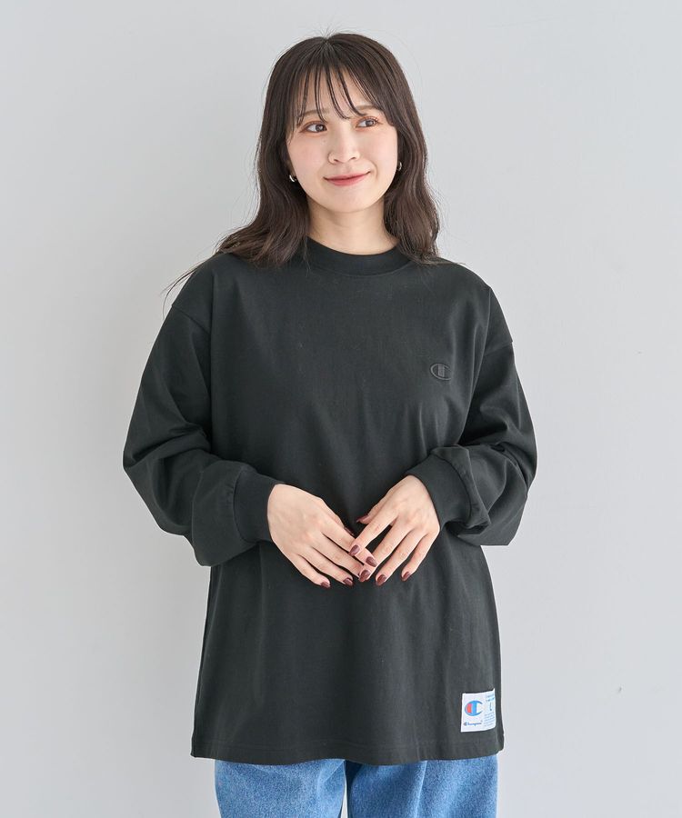 Green Parks「■Champion LONG SLEEVE T-SHIRT」|Tシャツ・カットソー|Black