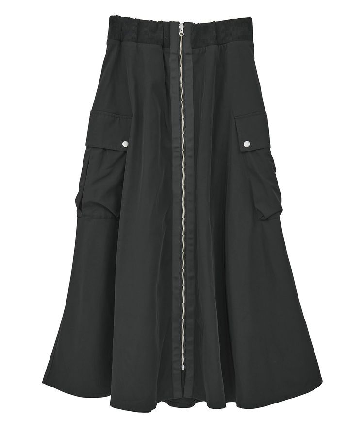 Green Parks「・SUGAR SPOON ミリタリーフレアスカート」|フレア|